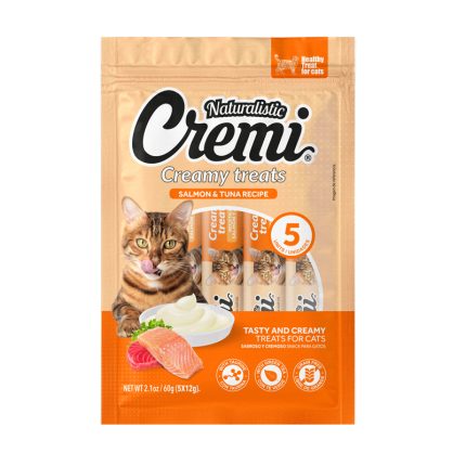 Naturalistic Cremi Salmon & Atun 60 g